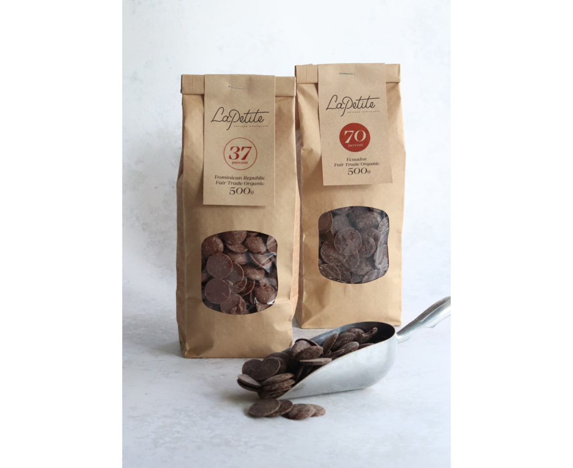 La Petite Organic, fairtrade, single origin couverture range