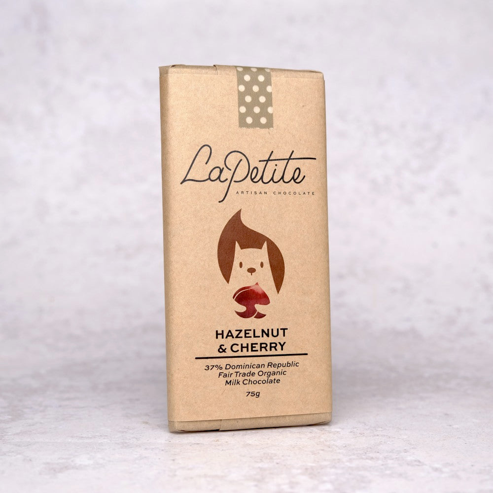 Hazelnut & Cherry Milk Chocolate