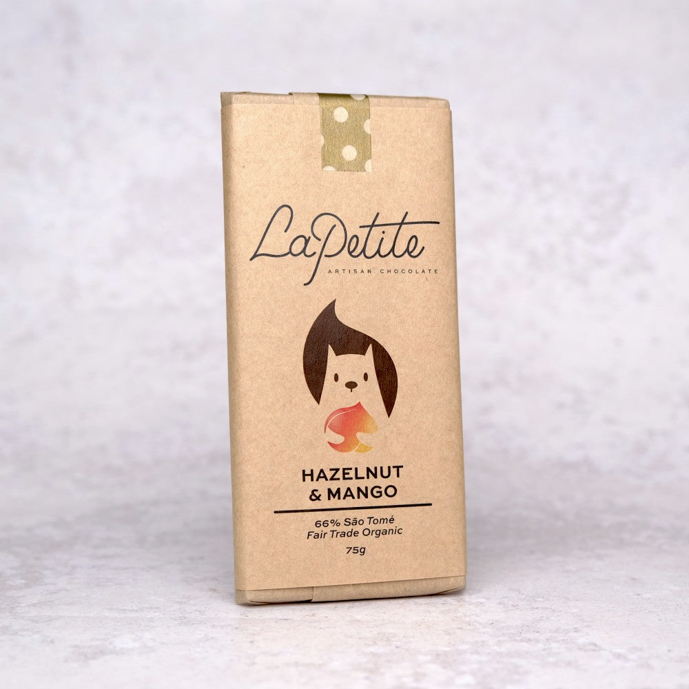 Hazelnut & Mango Dark Chocolate