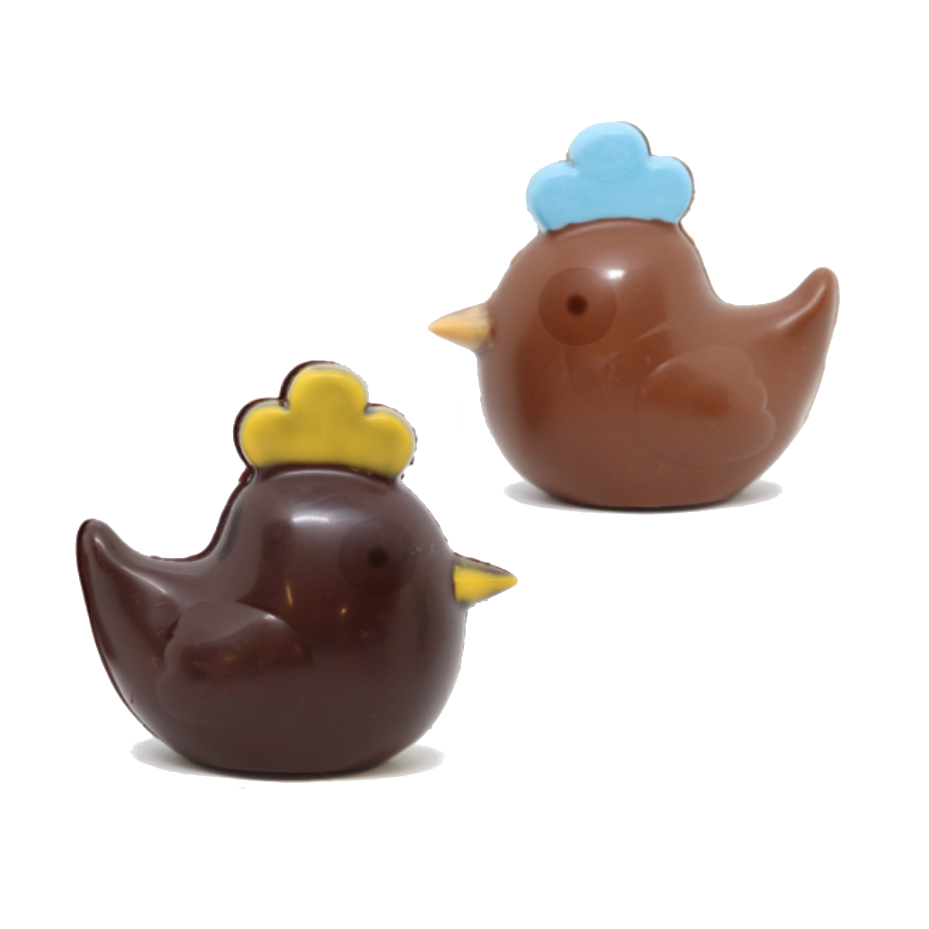 Henny Penny the Chick<br>(Milk or Dark Chocolate) - La Petite Chocolate