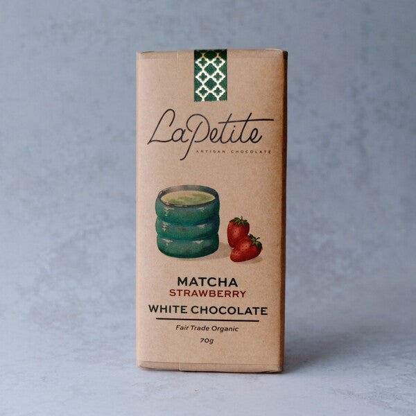 Matcha Strawberry Chocolate Bar