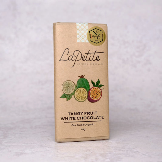 Tangy Fruit White Chocolate <br>GOLD Medal NZ Artisan Awards