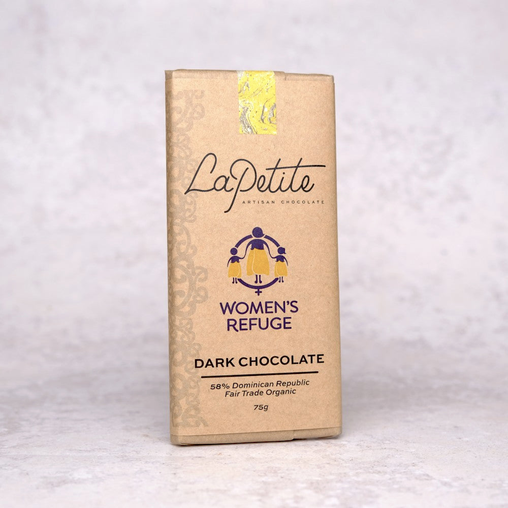 Women's Refuge Fundraiser Bar Dark Chocolate <br>58% Dominican Republic