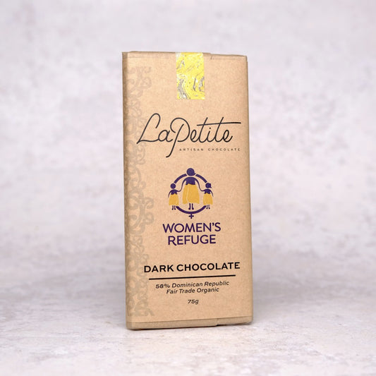 Women's Refuge Fundraiser Bar Dark Chocolate <br>58% Dominican Republic