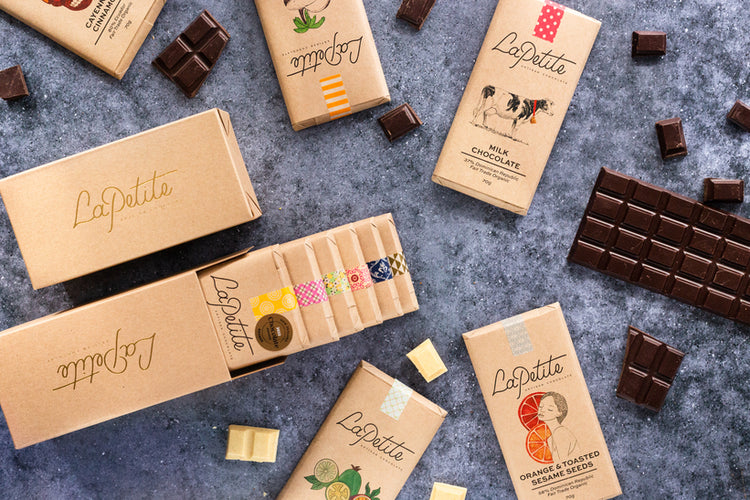 La Petite Organic, fairtrade, single origin chocolate bars