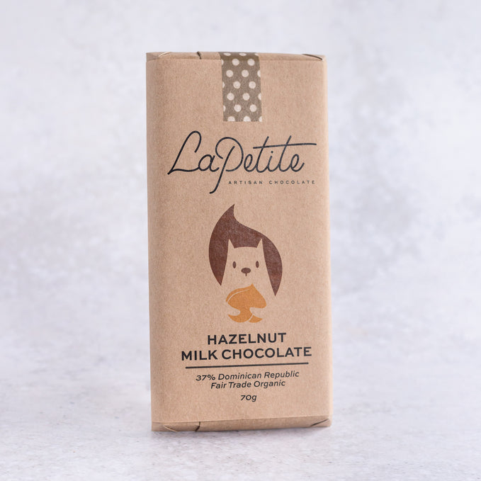 Hazelnut Milk Chocolate <br>37% Dominican Republic